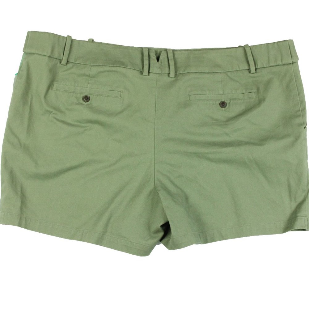 Ava & Viv Olive Green Casual Chino Shorts Size 26W - Picture 6 of 6